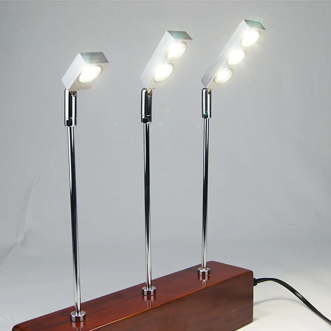 Led Standing Spotlight 12-24V Jewelry Display Showcase Lighting