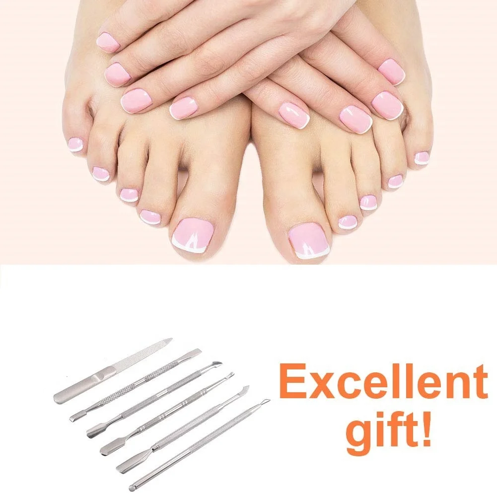 6PCS Manicure Set Nail Clippers, Stainless Steel Pedicure Grooming Kit, Professional Home Travel Nail Tools