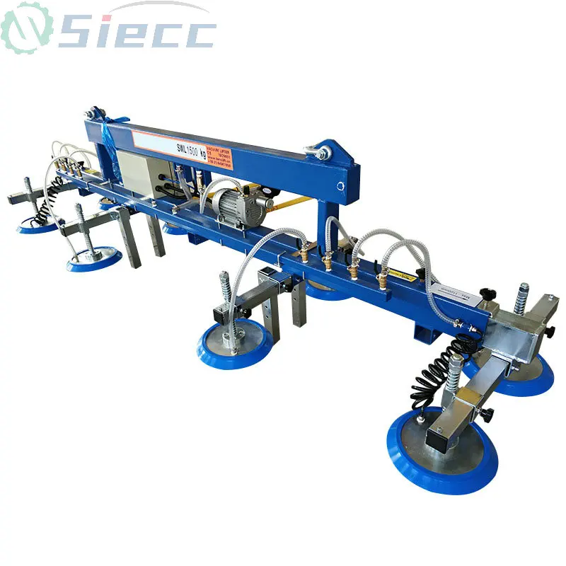 column mounted jib crane bulk bag suction cup vacuum tube lifter with 360 degree rotation