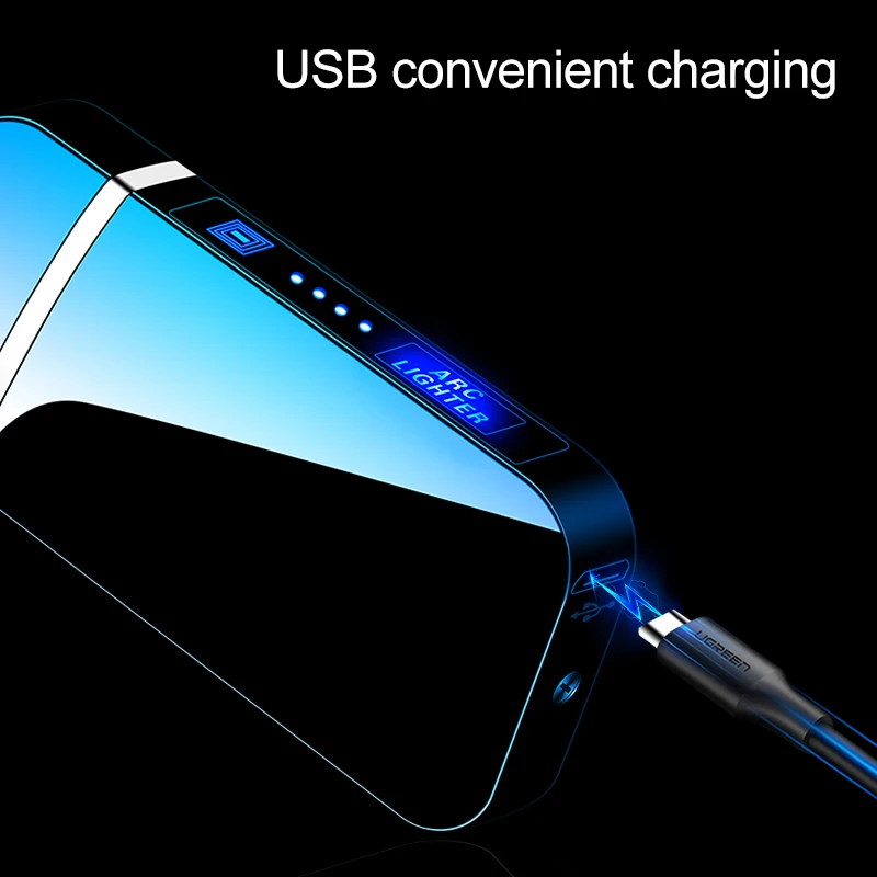 Электрическая зажигалка Бутановая Зажигалка ветрозащитная для курильщика без Бутана