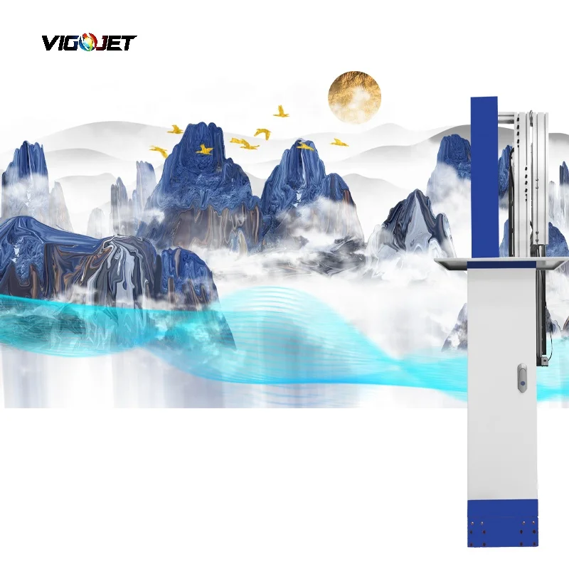VIGOJET Large Format Automatic Wall Printer Vertical Drawing House Mural