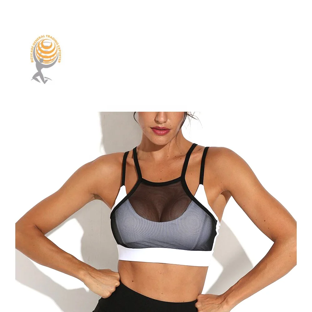 Ladies Sports Bra Custom Design Multi Color Custom logo Printing Sublimation sports bra