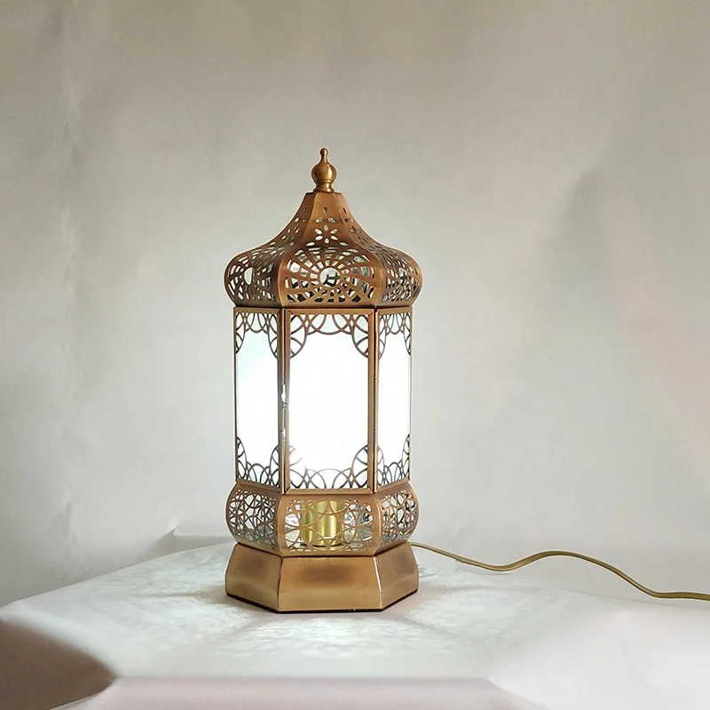 Винтажные антикварные металлические длинные декоративные напольные лампы Morroco в марокканском стиле абажур Дешевые Восточные латунные марокканские настольные