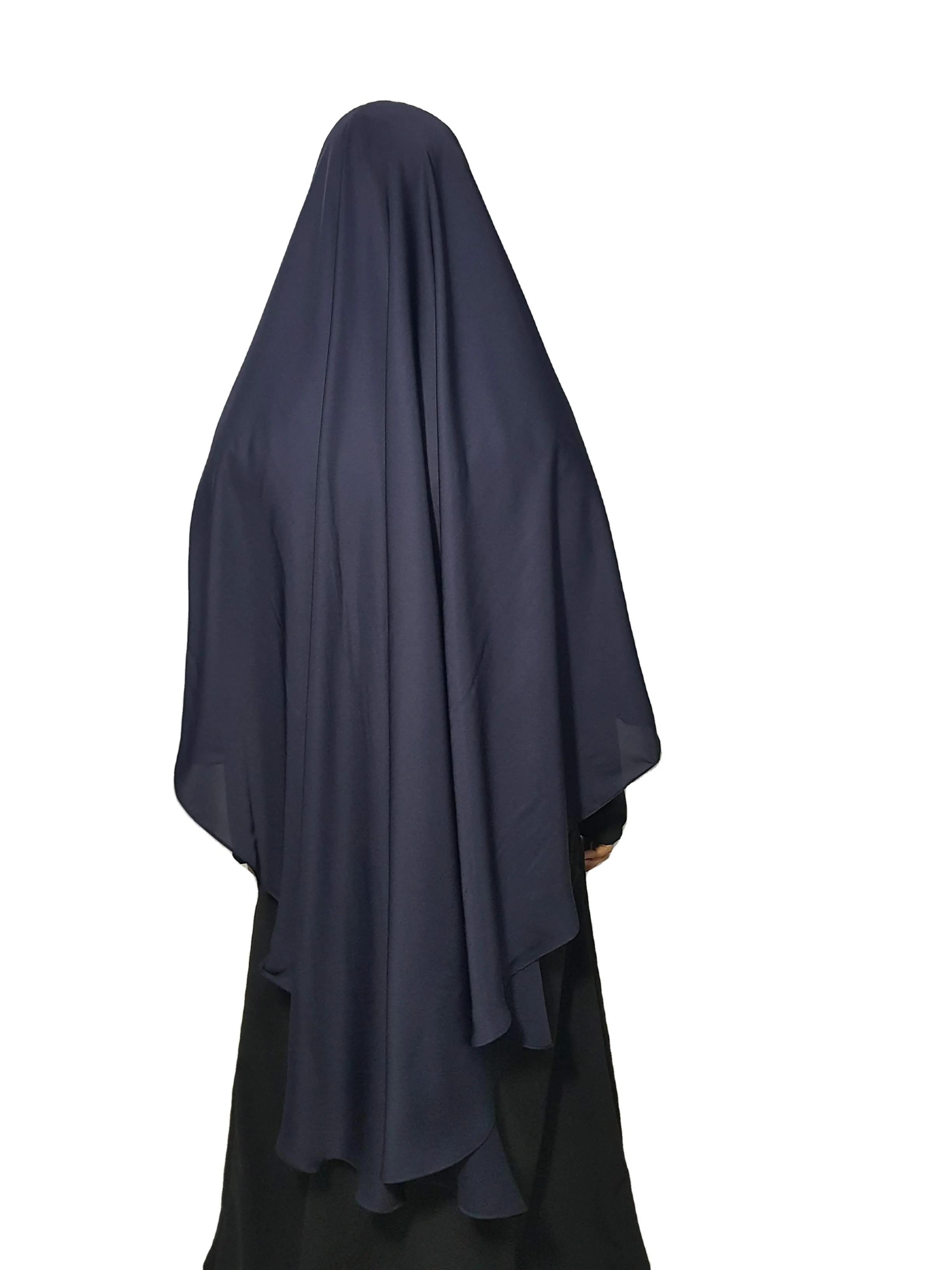 Diamond single layer khimar new 2023 in stock items nida fabric buy diamond khimar single layer free size polyester fabric islam