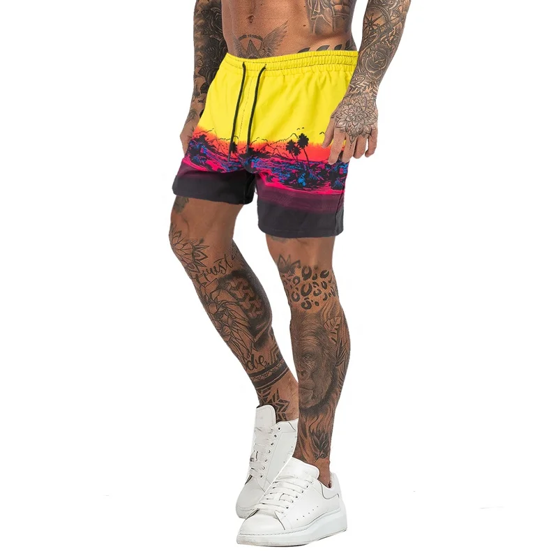 Designer Swimsuits Famous Brands Water Proof Fabric Custom Made Mens Board Shorts Swimming Trunk
