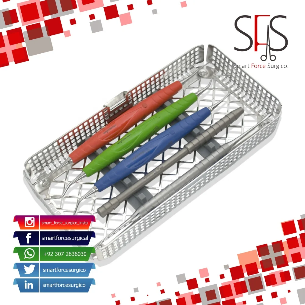 Wedge Ridge Splitting Set | Dental Implants | CHISELS, OSTEOTOME Set Bone Splitting System | German 304 Grade Stainless Steel