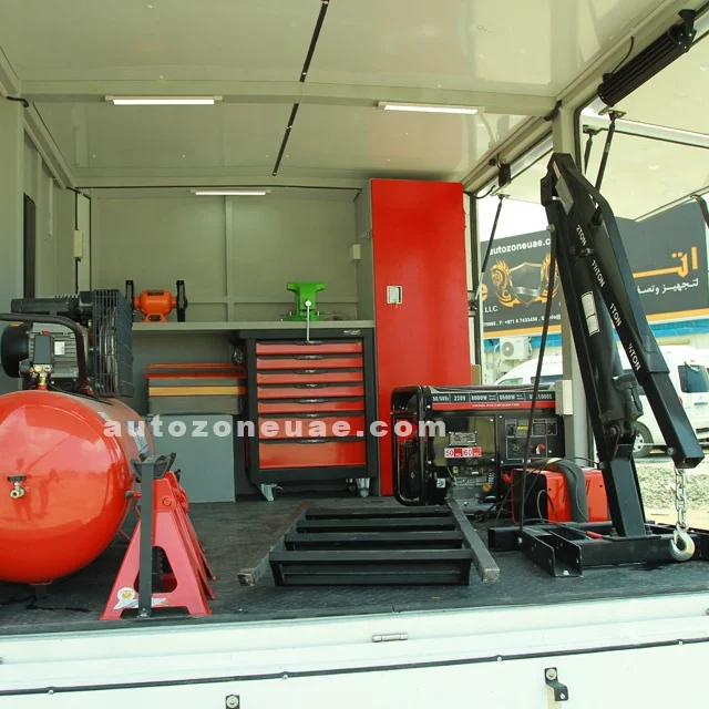 High Quality Used Mobile Workshop Truck Diesel Fuel Manual & Automatic Transmission Best Quality Service Truck