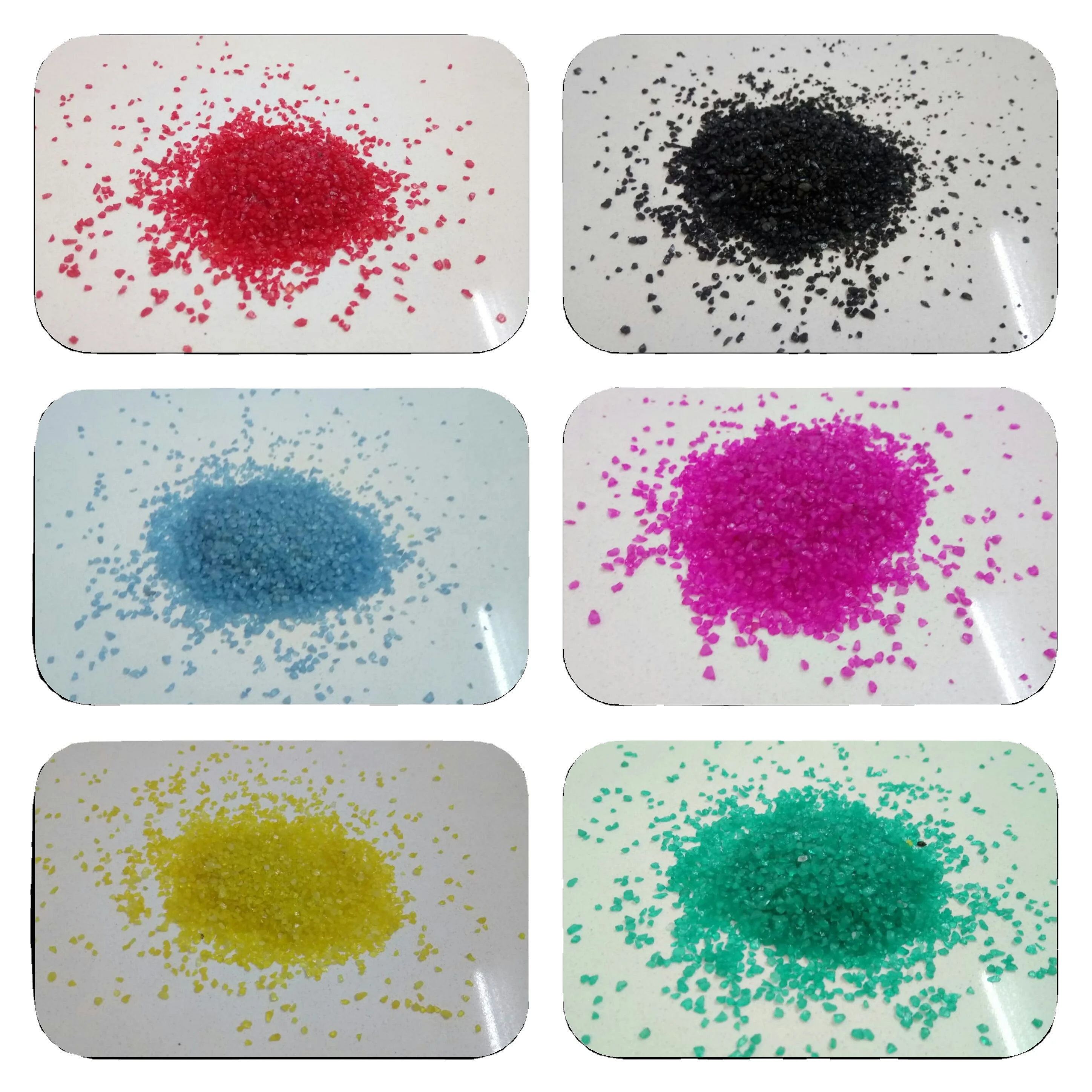 Кварцевая каменная стружка зеленого цвета с покрытием специально для украшения ПРИМЕНЕНИЯ используется оптом экспортер в