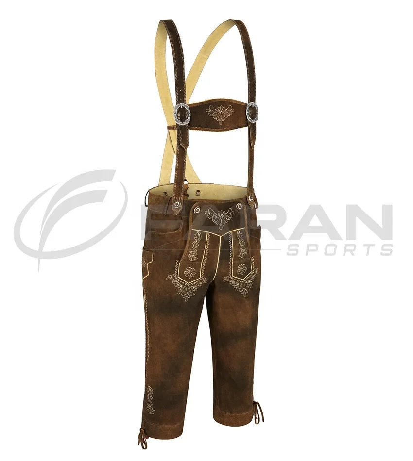 Одежда Trachten немецкая одежда традиционные шорты Октоберфест для унисекс Индивидуальные Дизайнерские баварские кожаные брюки с вышивкой