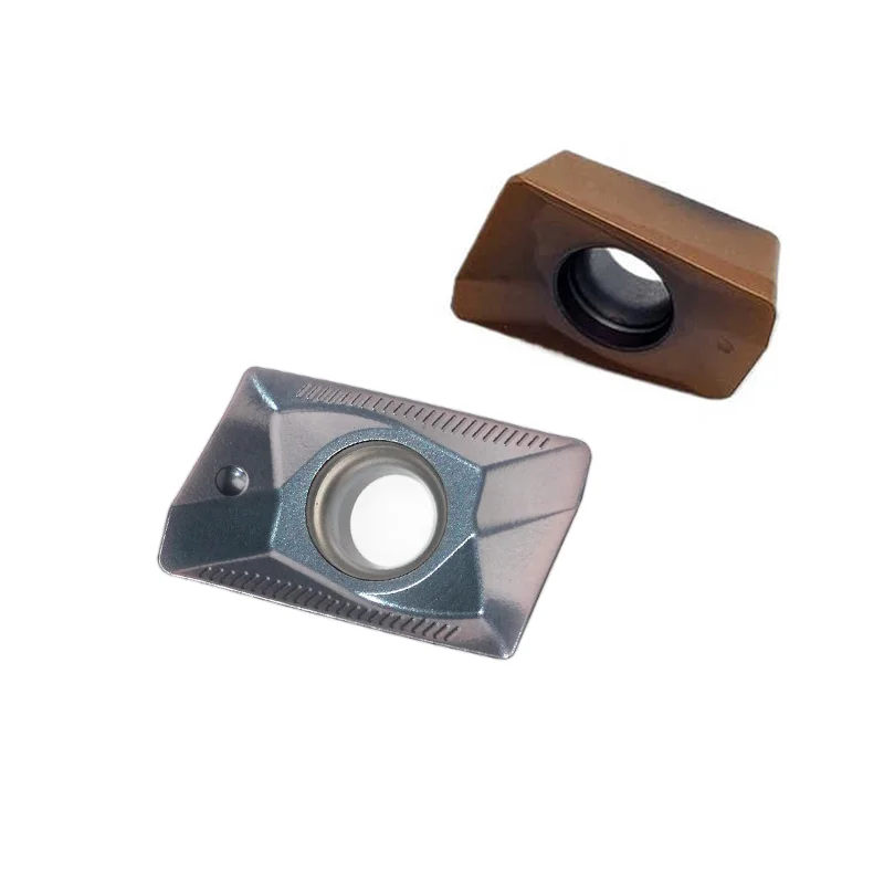 China manufacturer XOMX10T3 CNC lathe cutter with square shoulder medium rough milling carbide indexable insert