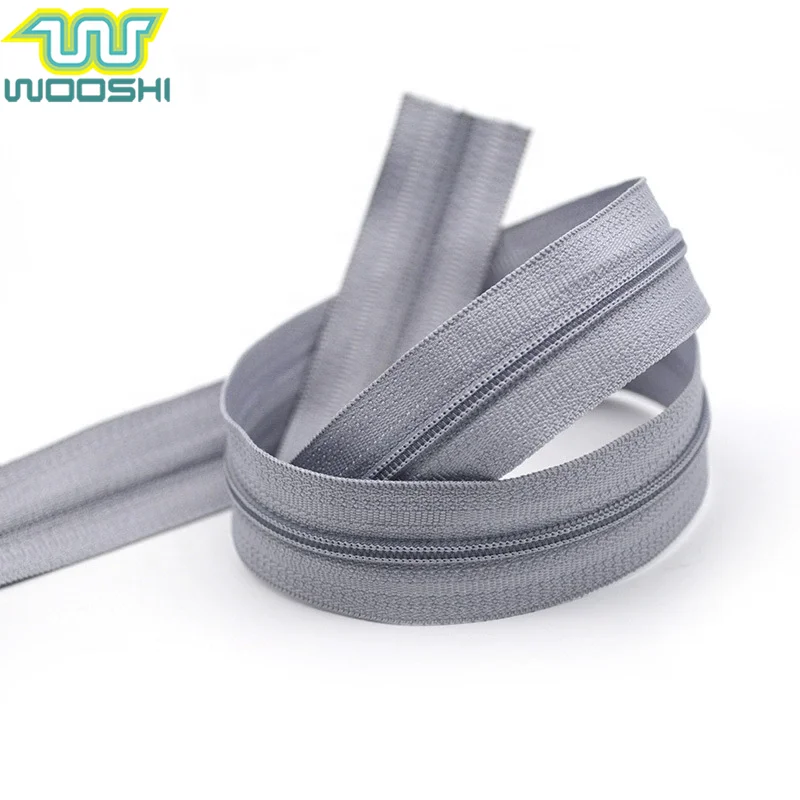 Bag Zipper 3#5#8#10# Nylon Factory Garment Shoes Widely Used Sustainable Long Chains  Zipper #5 Nylon Zipper