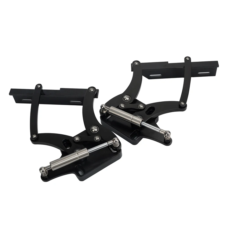 Aluminum Billet Hood Hinges and Hinge Kit for 1967-1969 Chevy Camaro