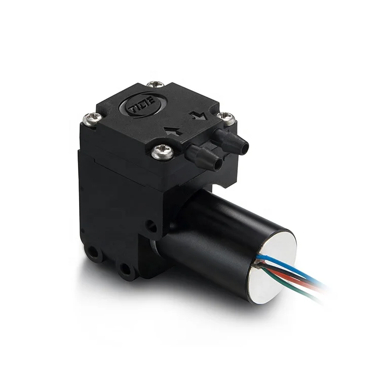 Silent 8000 hours long life micro brushless vacuum air pump electric oilless 5V dc mini air sampling pump for small machine