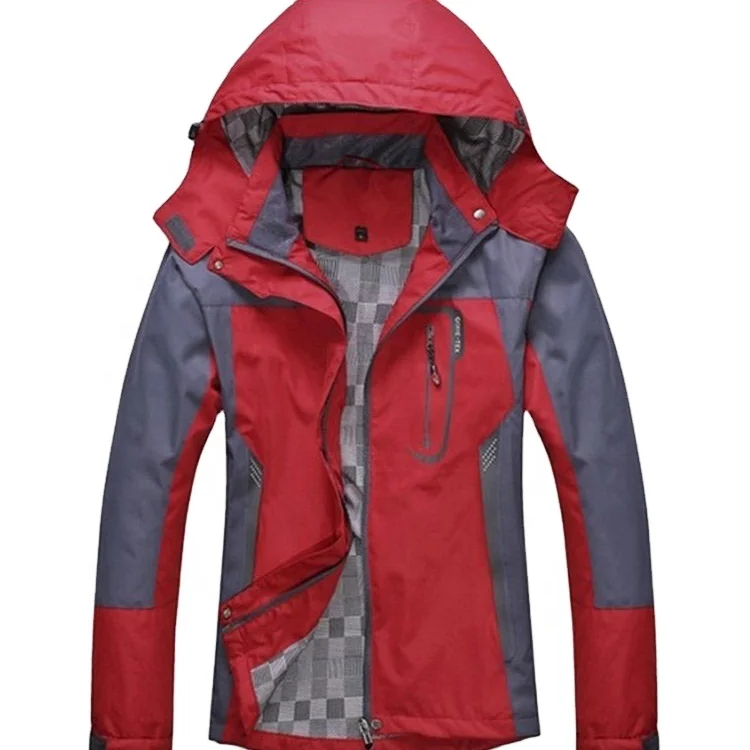 High quality Softshell Jacket Outdoor Hooded Multi Pockets Breathable Hiking Jacket for Men  FSW-04-03-19