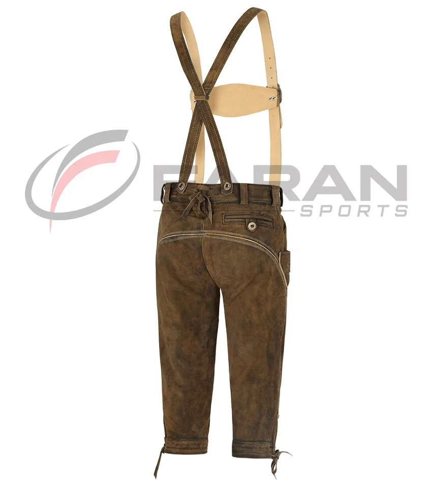 Oktoberfest Festival Tradition Shorts German Formal Wear Lederhosen Bavarian Leather Pant In High Quality Trachten Wear