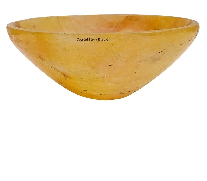 High Quality Yellow Aventurine Crystal Singing Bowls : Crystal Crafts Crystal Bowl