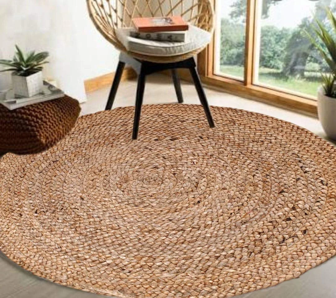 Оптовая продажа персонализированные плетеные коврики ковер для украшения пола