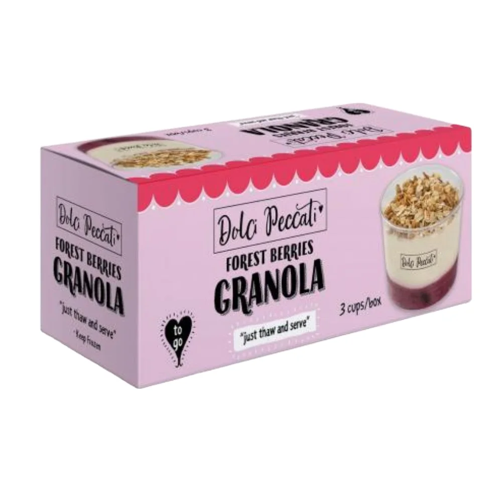 Granola Forest Berries Frozen Cake Cookies Baked Dessert Delicious Pastries
