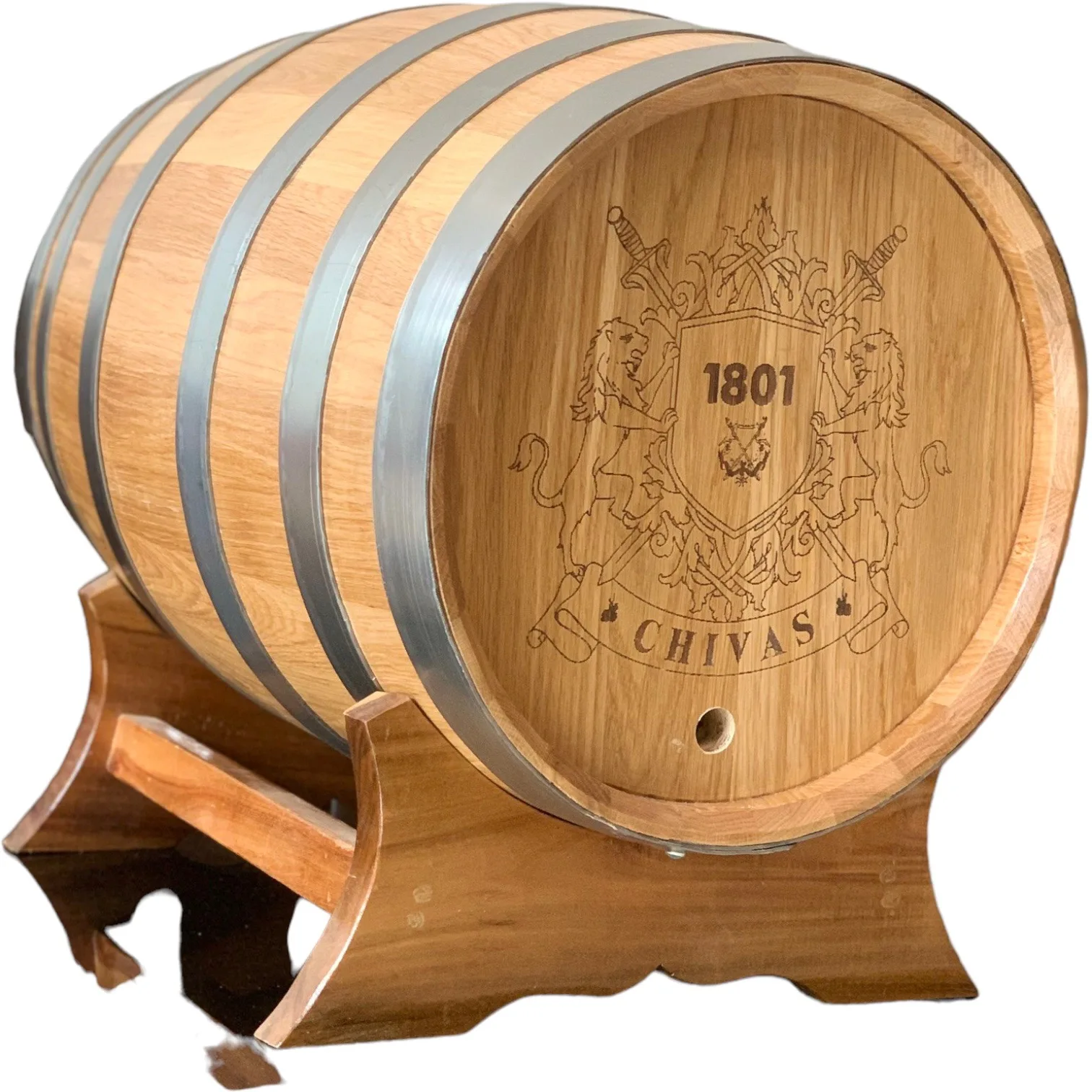 Custom Solid Pine Wooden Wine Barrel For Whiskey Rum Bourbon Tequila Beer Wood Barrel For Wine Made In Vietnam Factory OEM/ODM