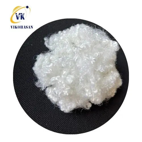 Polyester Staple fibre 100% Recycled Automatic Plush Toys Fiber Pillow Filling Polyester Stuffing material Wholesale Supplier