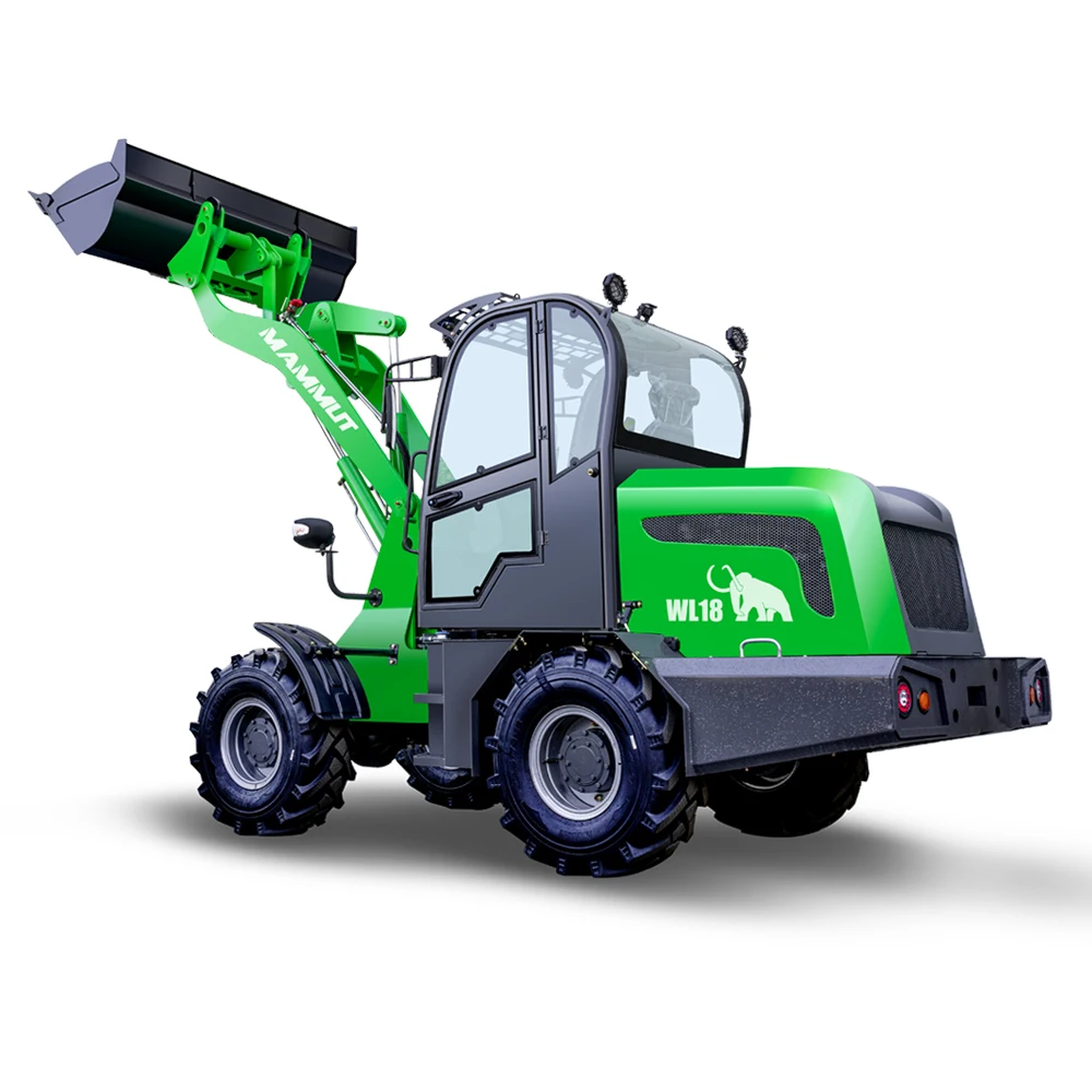 Сельскохозяйственный погрузчик 1.8ton 1800 кг Гидростатический одобренный четырехколесный мини-фронтальный