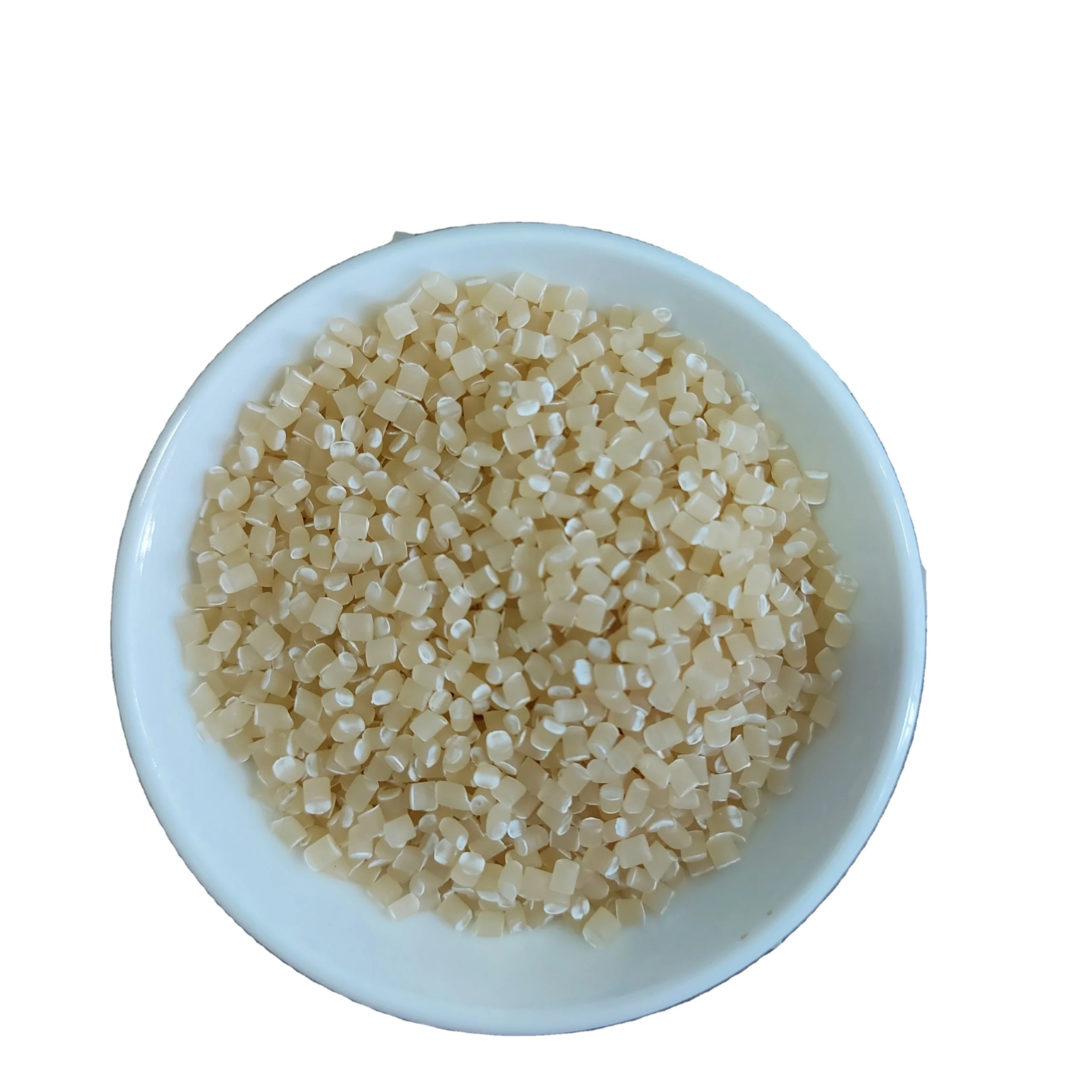 Plastic Resin/ BIO-BASED GRANULES MADE From Tapioca/Cassava - Biodegradable Compostable white and yellow color