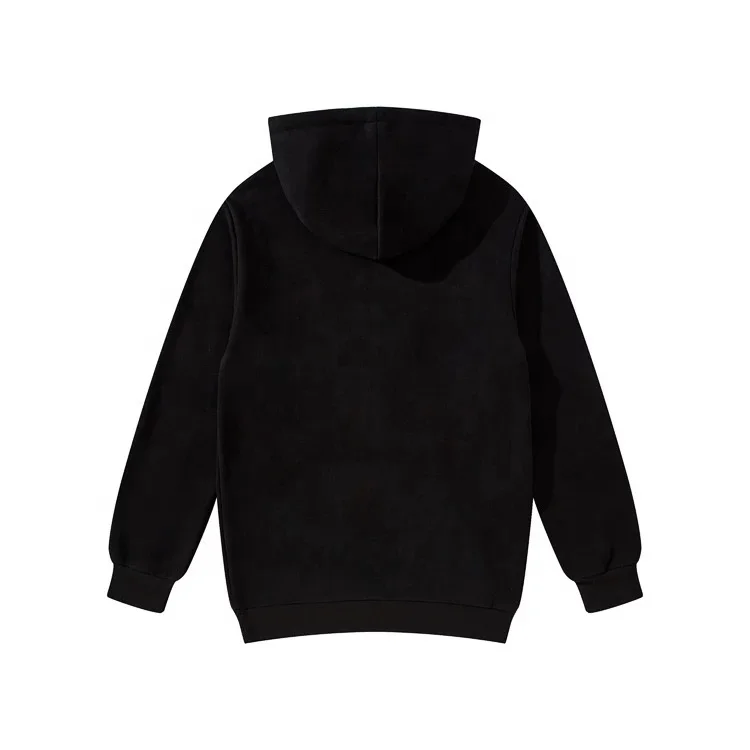 Wholesale hoodies for men cheap blank CVC fleece unisex custom hoodie Rhinestones printing