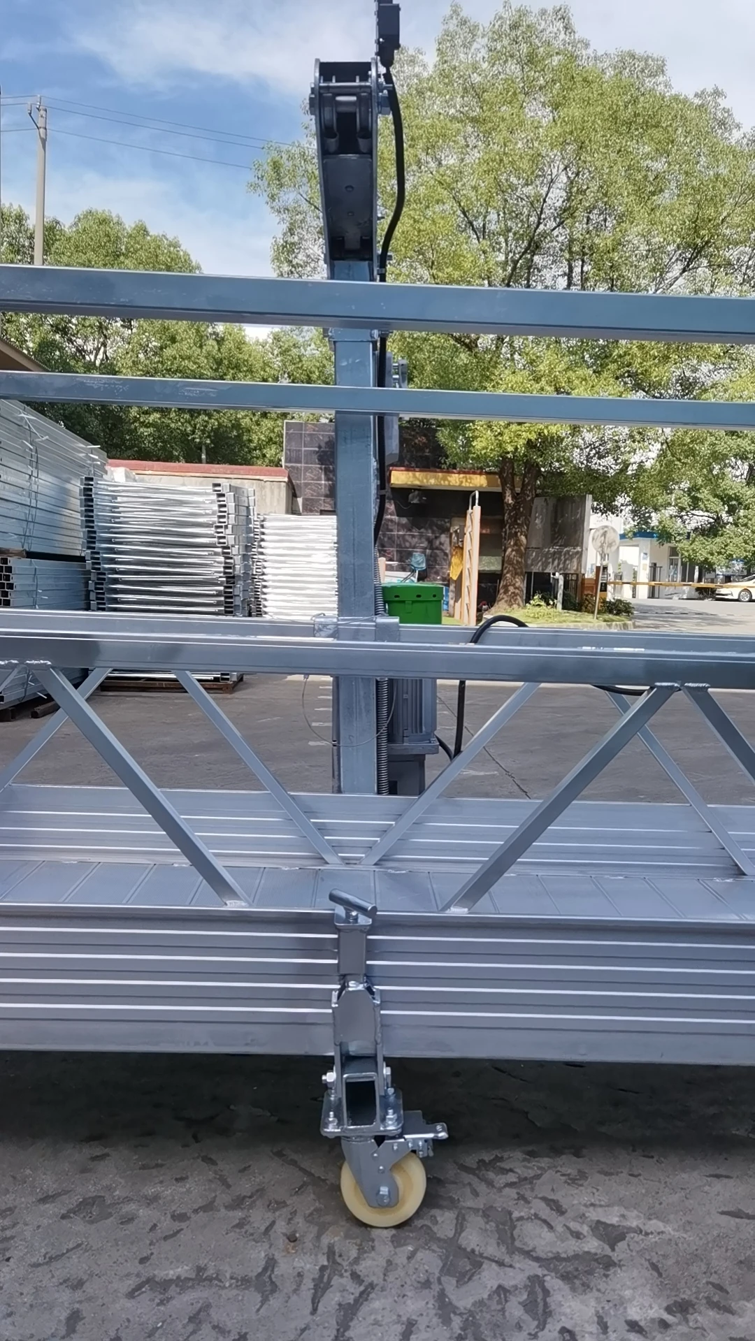 ZLP630/ZLP800 suspended platform pin type platform