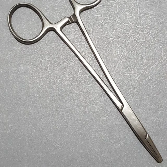 Stainless steel Surgical Medical Mayo Hegar Needle Holder 15cm Best quality in cheap price supplier from Sialkot Pakistan