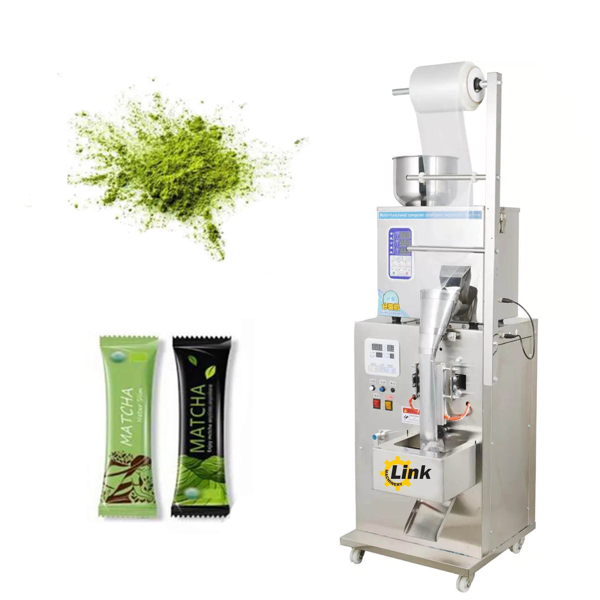 High Quality Vertical Snacks Cashew Nuts Flour Coffee Powder Spice Powder Multifunctional Packing Machine