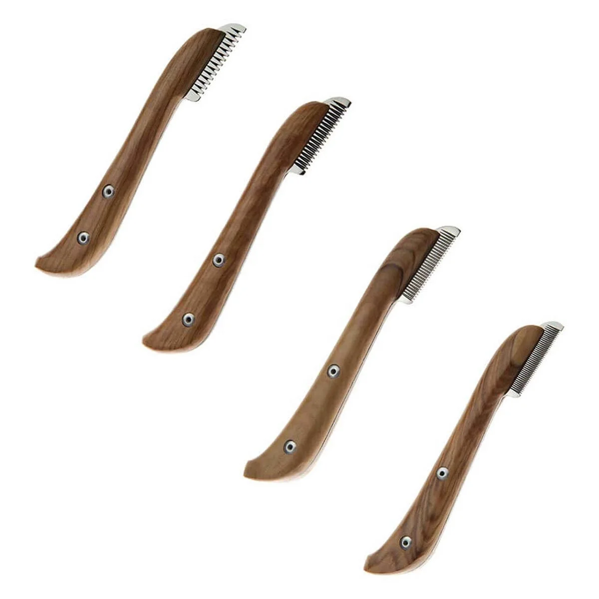 Good Quality Knife Pet Grooming | Pet Grooming Wooden Knife | Pets Grooming Tools Set Customized Packing Left Handed Right Hand