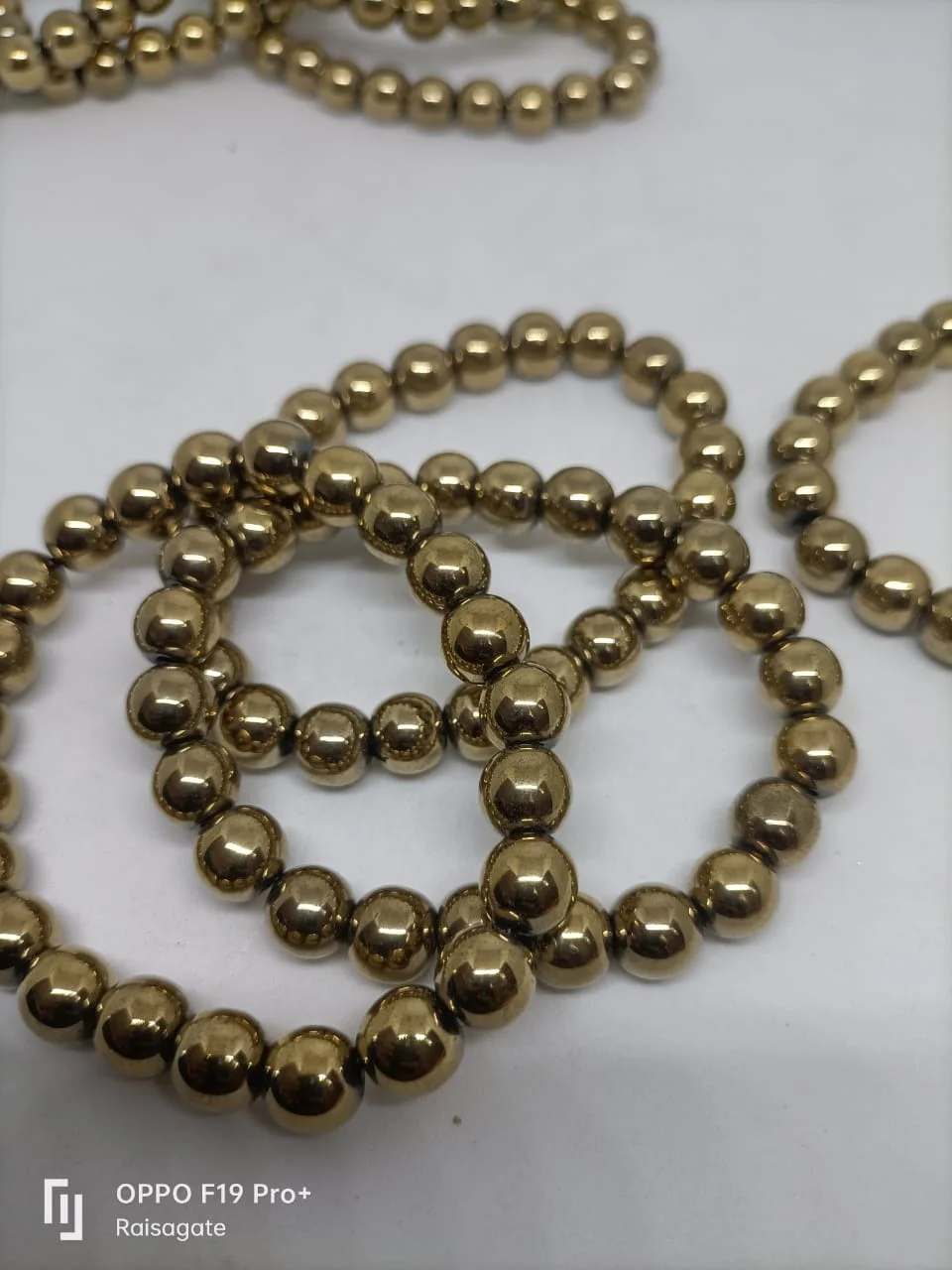 Natural Pyrite bracelets stone Gemstone Beads Bracelet  Natural beads 8 Mm Bracelet Pyrite Best Quality Also use in meditation