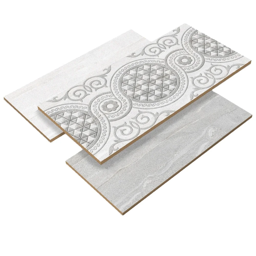 Good price ceramic wall tiles glossy finish  300x600 mm special designs for Oman, Qatar, Saudi Arabia countries