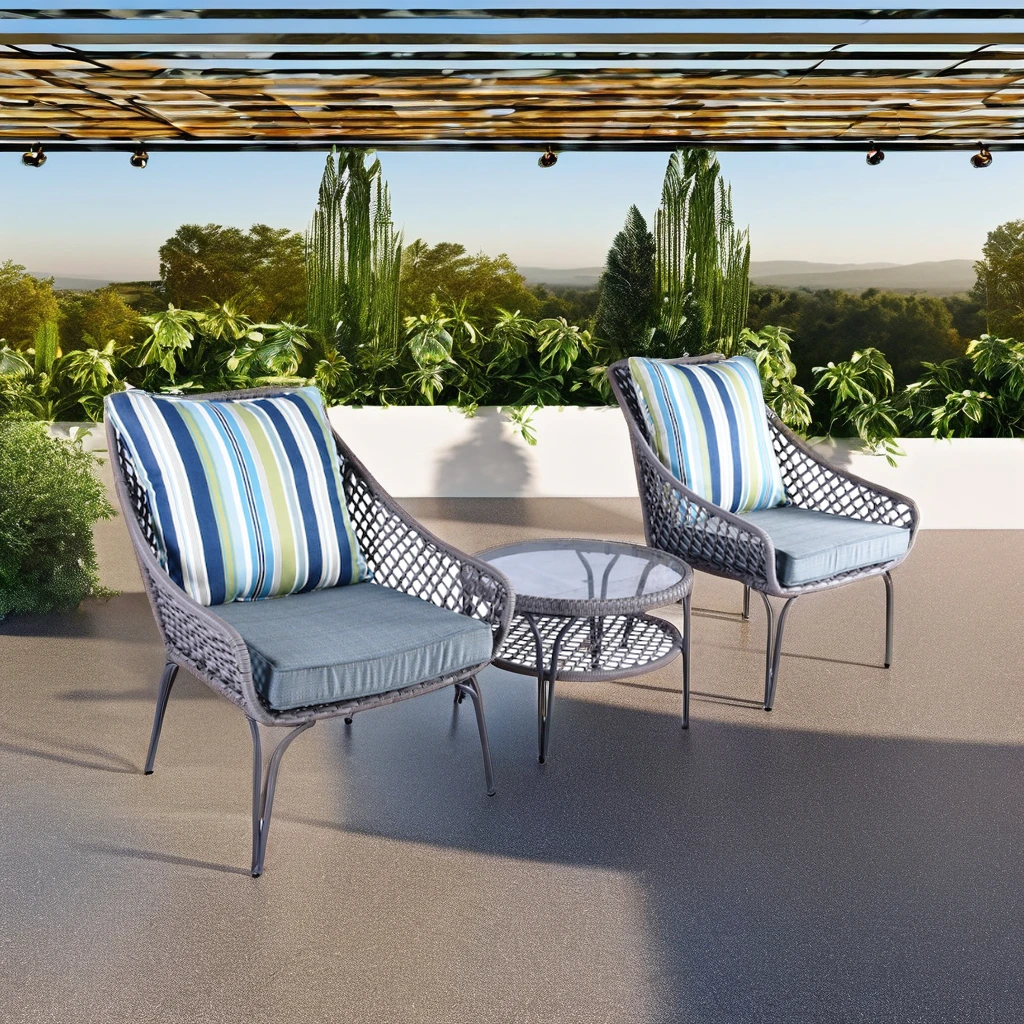 Leisure Garden Outdoor Furniture Outdoor Garden Furniture Set Rattan Tempered Glass Patio Sofa Set for Villa and Hall