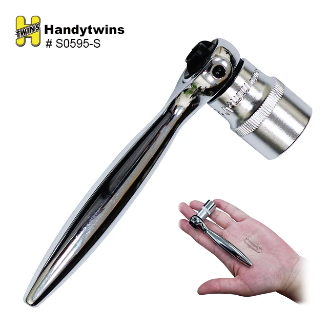 Микро гаечный ключ с трещоткой 1/4 дюйма 90 зубьев