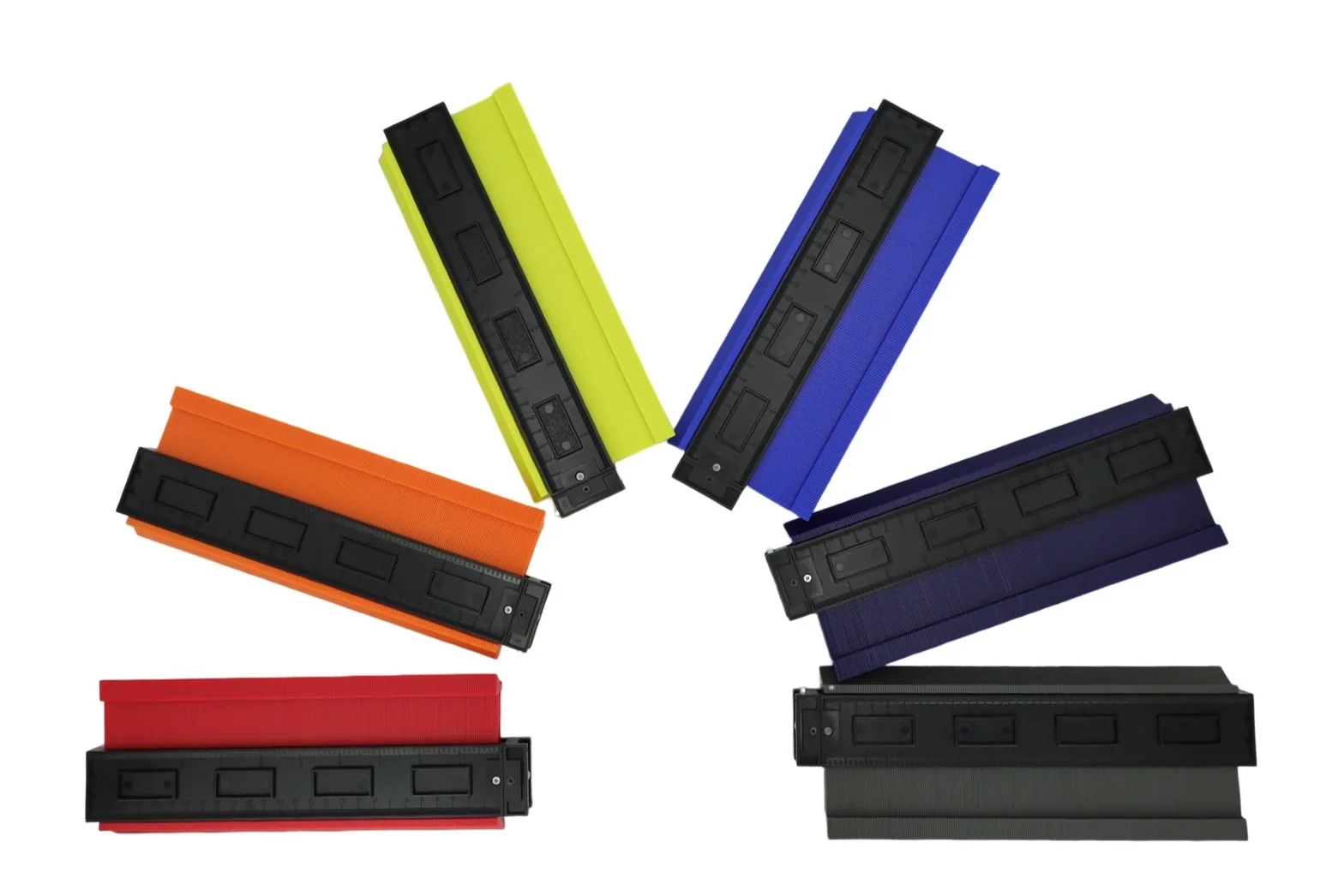 MIT,Patented Design, Made of non-toxic abs  Profile Gauge Duplicator for tile measuring tools