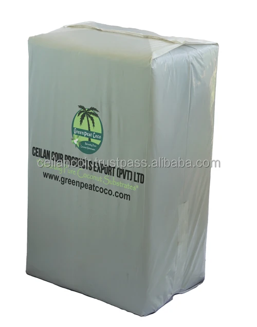 Widely selling Natural Biodegradable 100% eco-friendly 25kg Cocopeat Bales for agricultural purposes promotes agro busineses