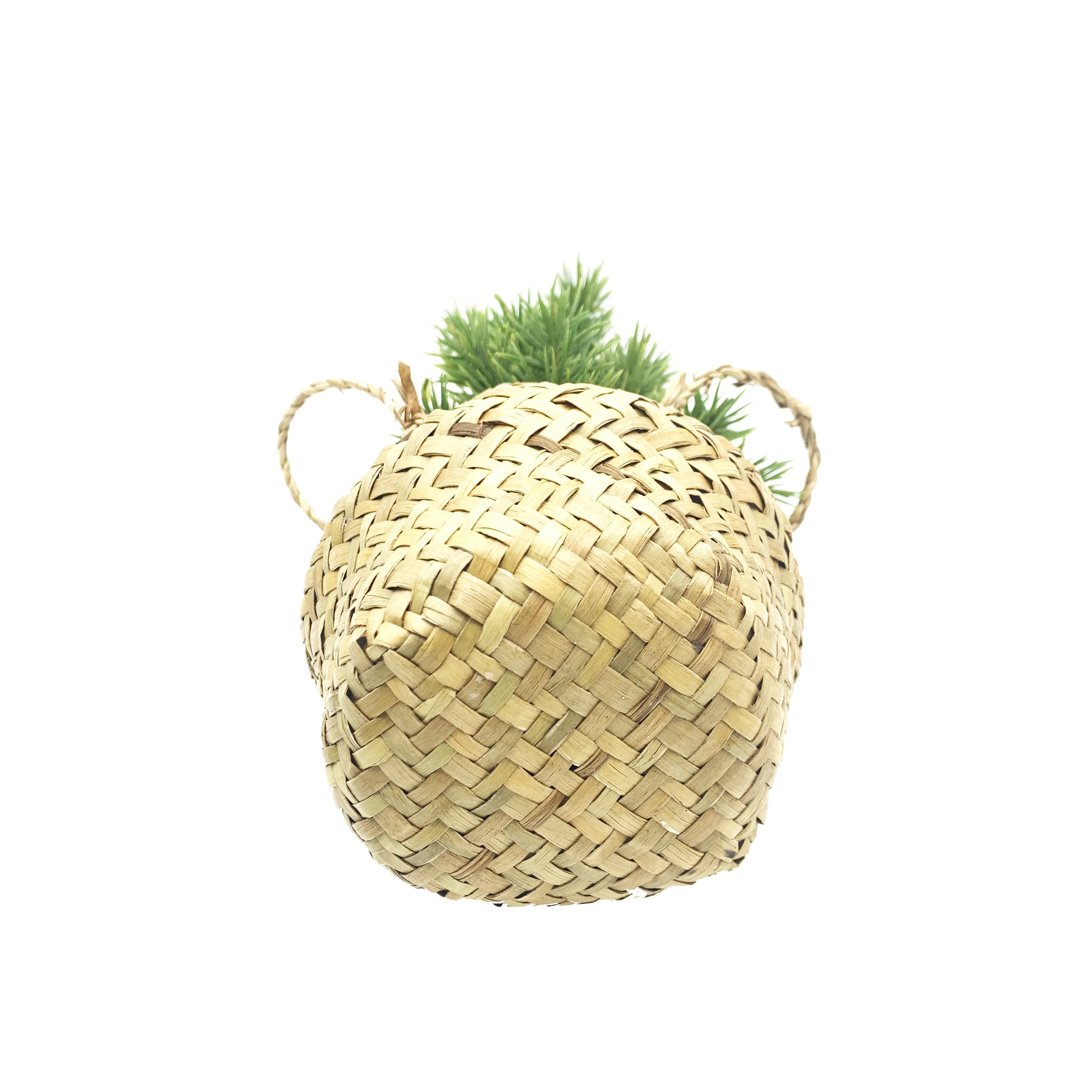  Горячая Распродажа сделанная на заказ настольная зеленая искусственная Мини Рождественская сосна для дома тяжелый снег украшение в виде корзины из морских водорослей