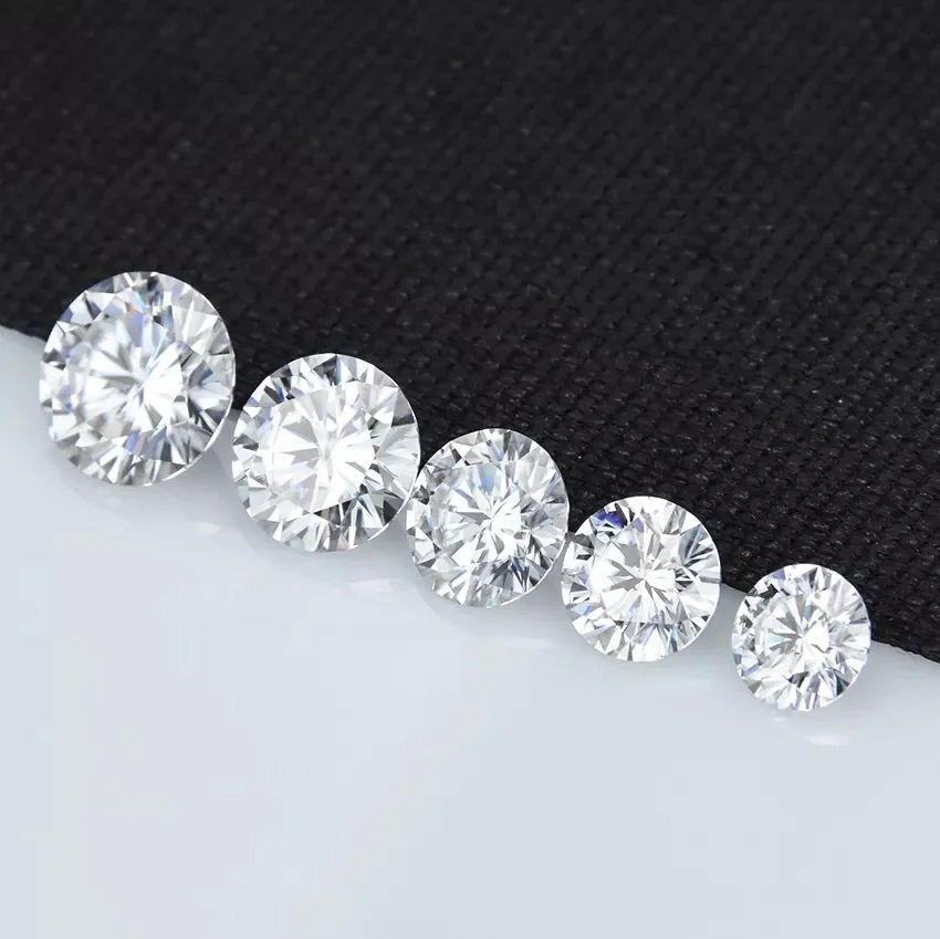 White Natural Loose Diamonds 100% Natural genuine loose diamonds wholesale loose diamonds White  for sale