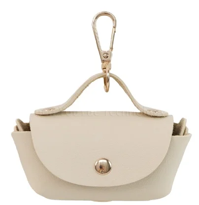 Leather Poop Pickup Bags Portable Pet Dog Poop Pickup Bags