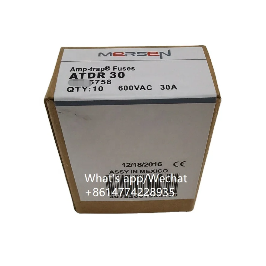 Оригинальный 600VAC 30A ATDR-30 (atdr 30) время задержки Предохранитель новый в коробке