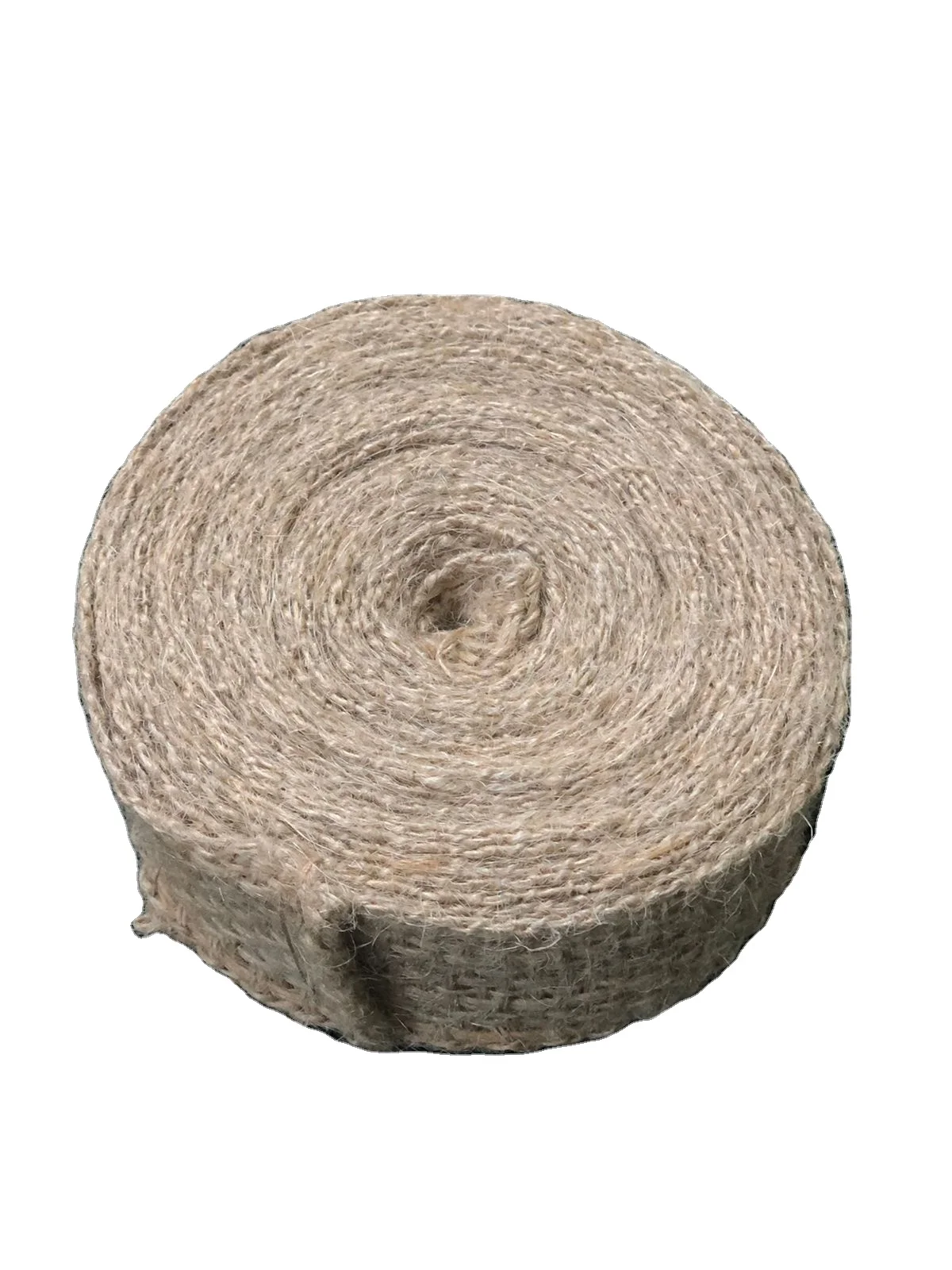 Top Quality Export Oriented Jute tape  Natural and Eco Friendly jute Webbing Tape jute burlap fabrics Roll From Bangladesh