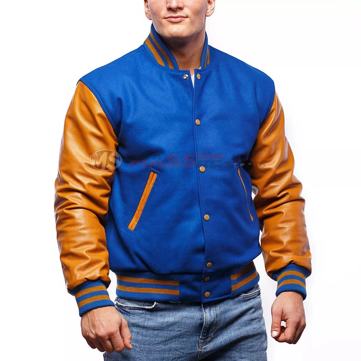Custom Varsity Jackets/Custom Letterman Jackets/Custom American Baseball Jackets with Perfect Fitting from Pakistan