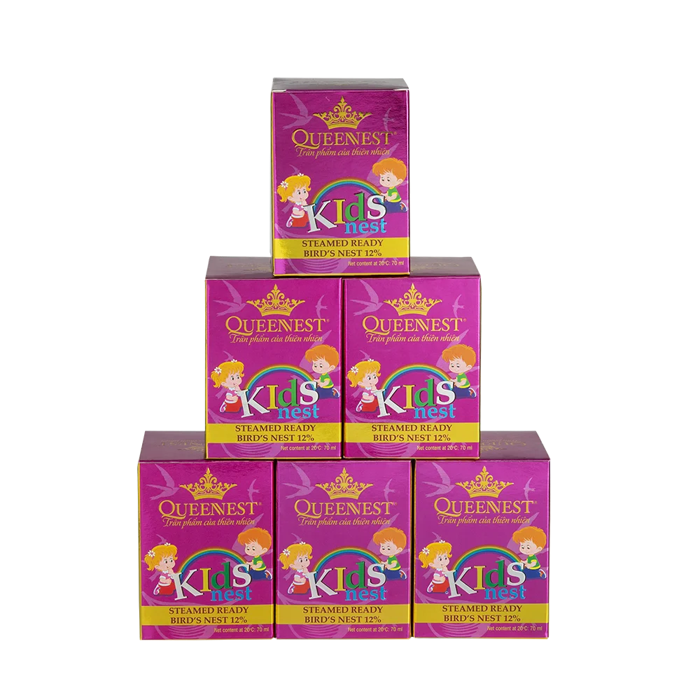 QUEENNEST, подлинное премиальное качество, птичье гнездо, детское гнездо 12% (банка 70 мл) из Вьетнама