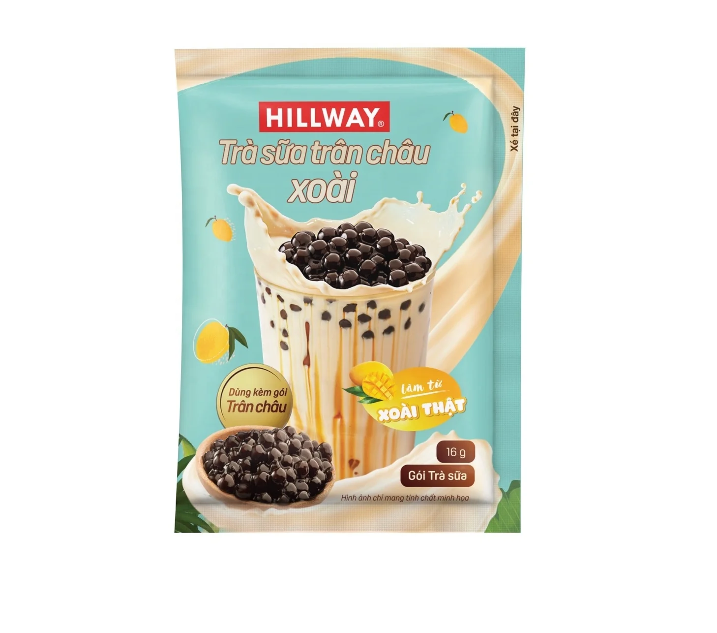 Vietnam Best Supplier Instant Bubble Mango Tea, Instant Milk Tea Powder contact for best price