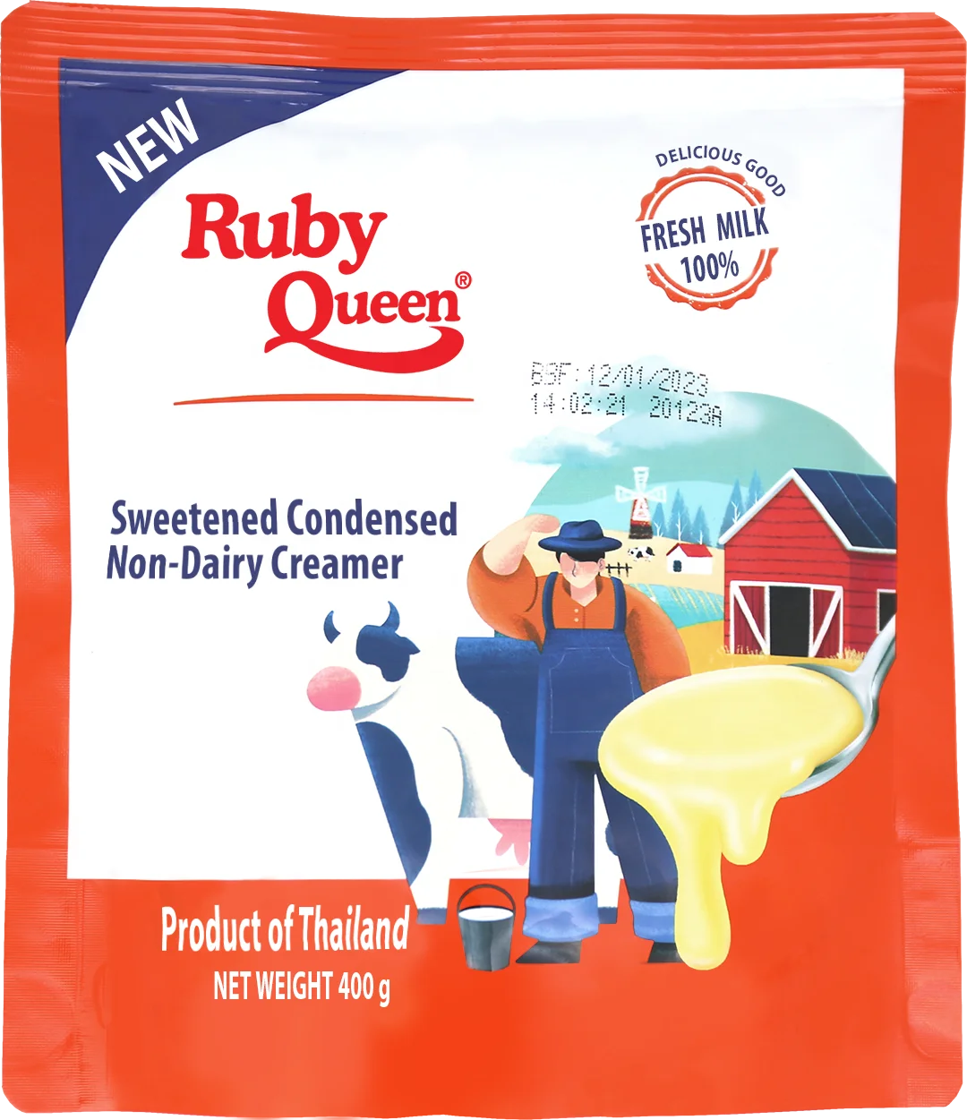 Sweetened Condense Milk in Pouch from Thailand