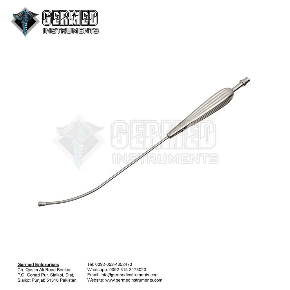 Sialkot Pakistan Made Manufacturer Supplier Top Seller Andrews-Pynchon Suction Tube Surgical Instruments By GERMED ENTERPRISES