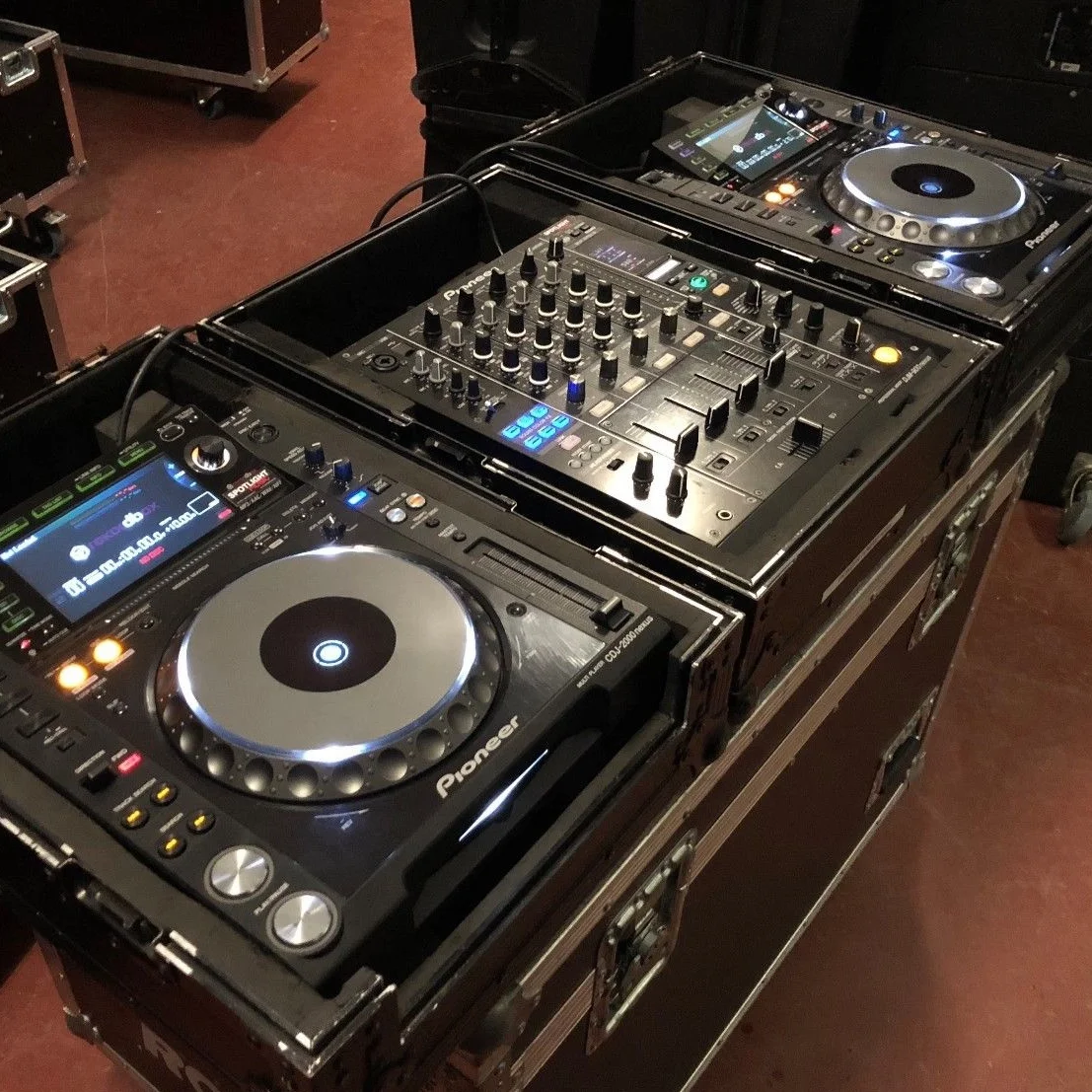 Новый лучший набор Pioneer DJ 2x CDJ 2000 nexus2 nxs2 Nexus 2 1x