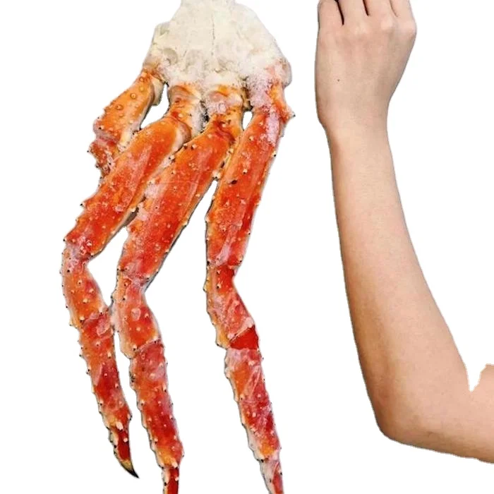 Red King Crab Legs With Clusters/Live Alaskan Red King Crab Fresh Red Crab Clusters In Stock