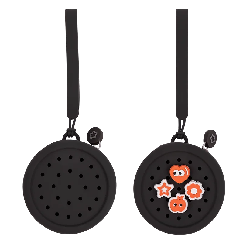 DIY Charms Silicone Coin Purse Small Wallet Case Cute Kids Candy Silicone Bag Mini Pouch with Hand Strap